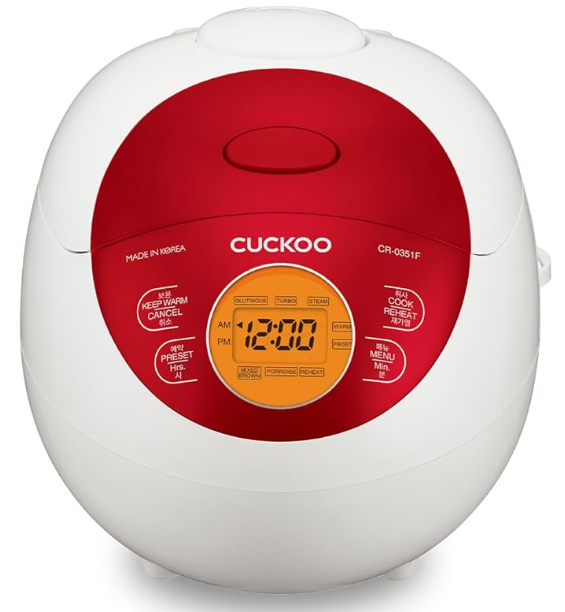 Cuckoo CR-0351F 3 Cup Rice Cooker