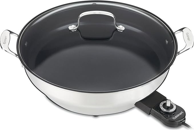 Cuisinart CSK-250WS GreenGourmet 14-Inch Nonstick Electric Skillet