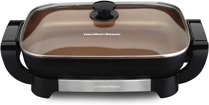 Hamilton Beach 38529 Durathon Ceramic Electric Skillet