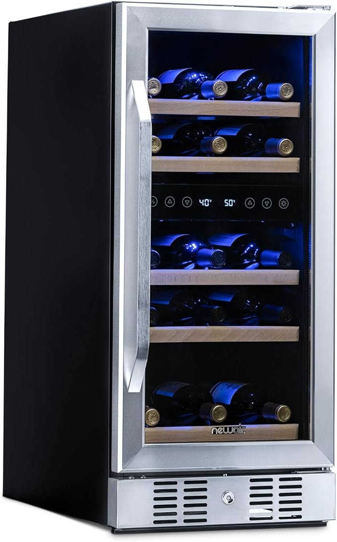 NewAir AWR-290DB Dual Zone Wine Fridge Cabinet